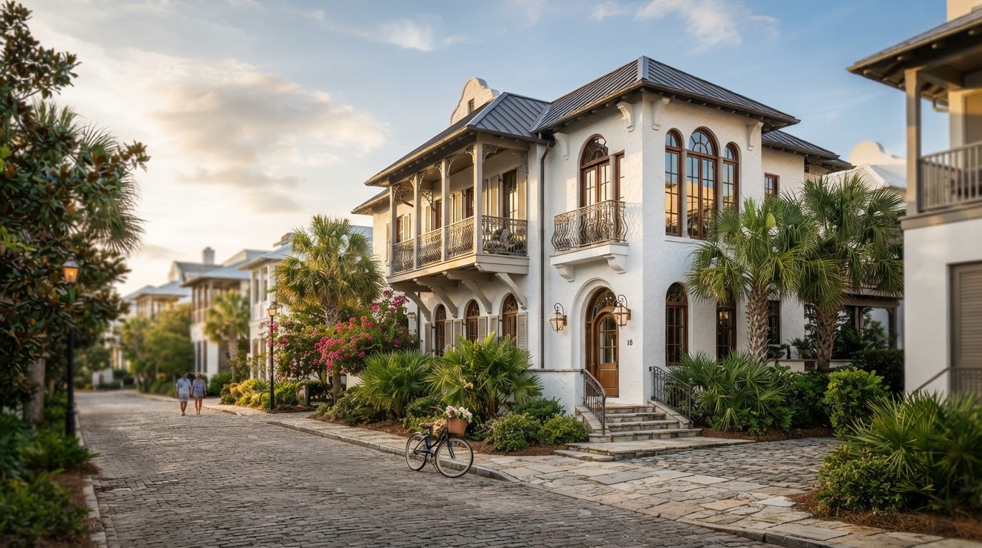 Luxury House Painter Rosemary Beach FL | Keith Guy Inc.