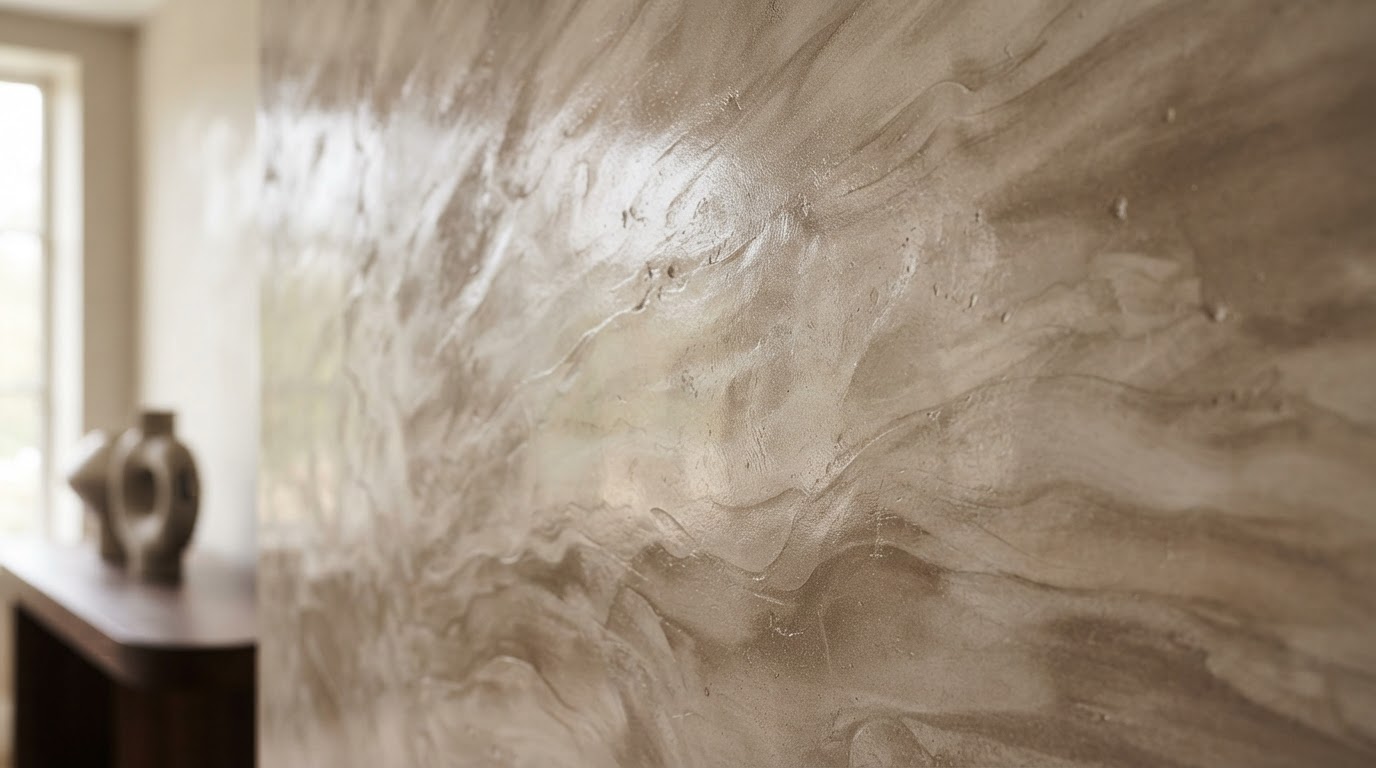 Venetian plaster texture