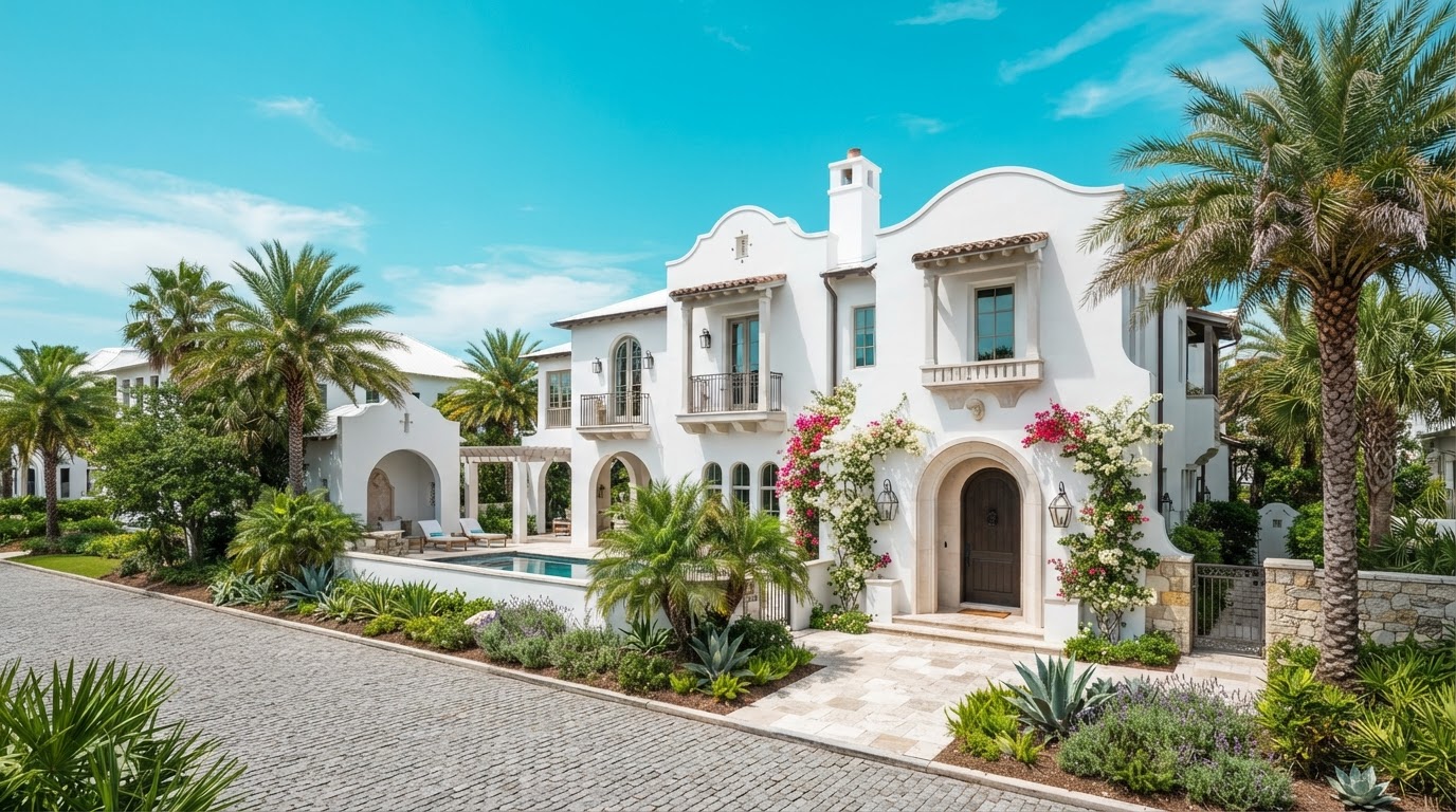 Luxury House Painter Alys Beach FL | Keith Guy Inc.