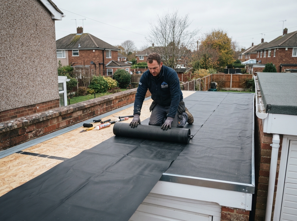 EPDM vs. Felt Flat Roofs: Which Is Right for Your Home?