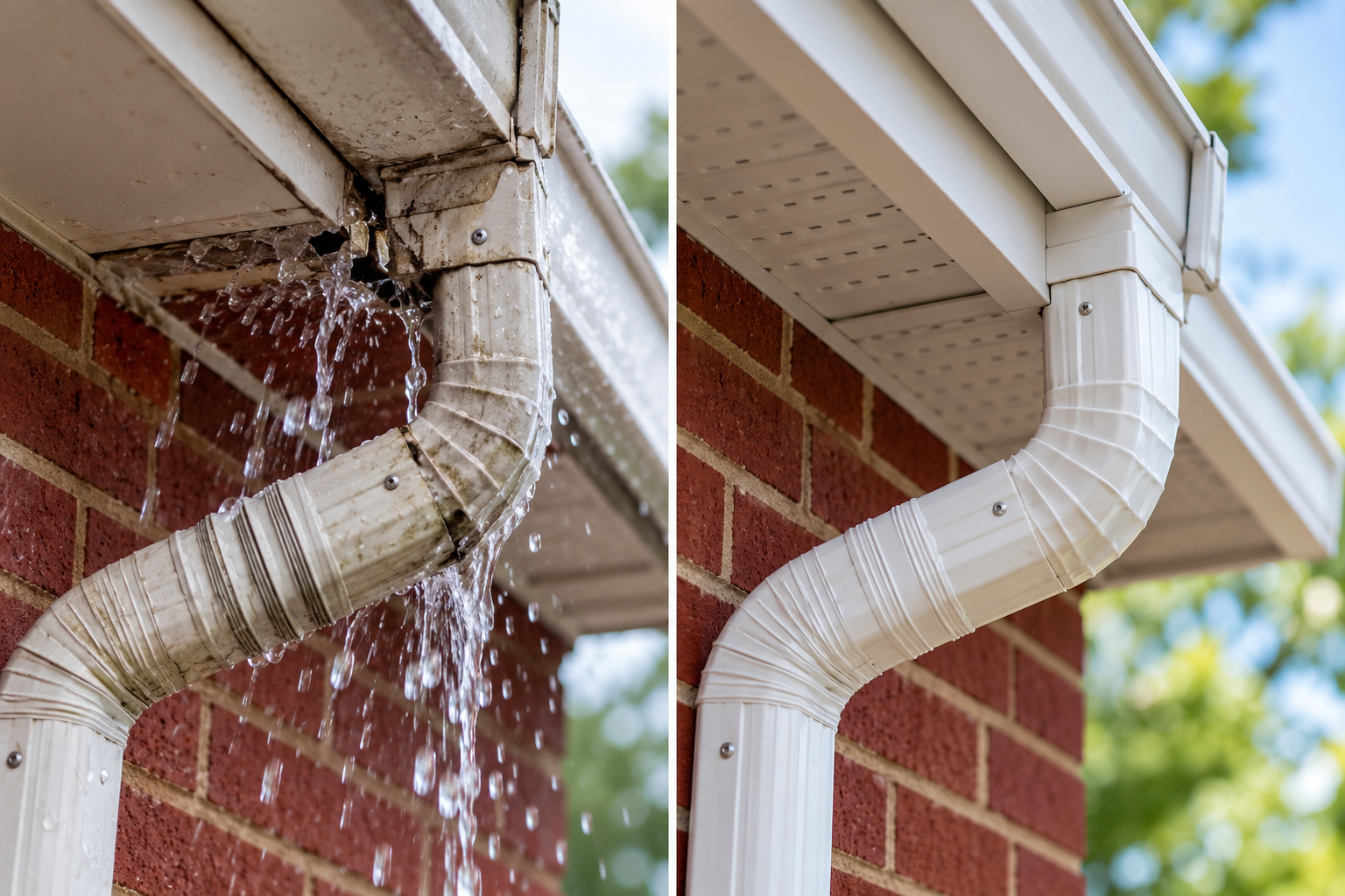 Guttering work