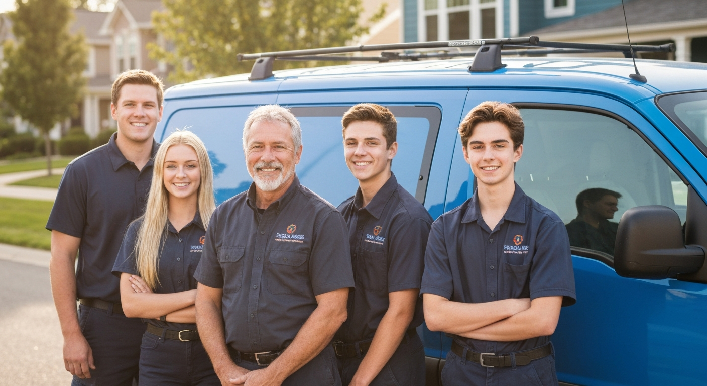 The Pinnacle Air and Vent Cleaning team serving Fresno and Clovis