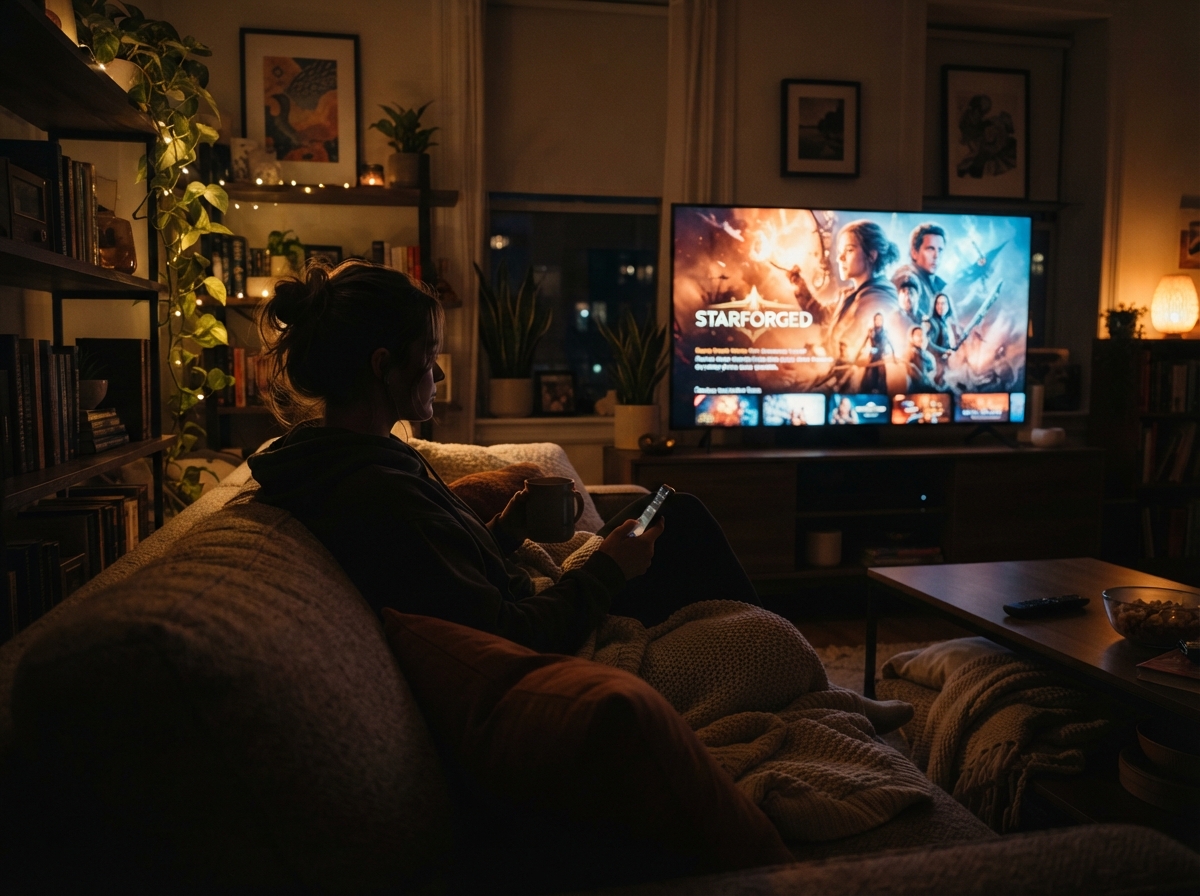 Ad of the day — a cinematic streaming campaign still