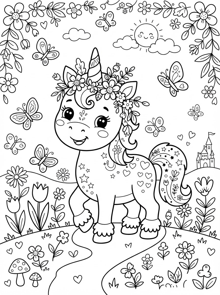 رسومات متنوعة للتلوين