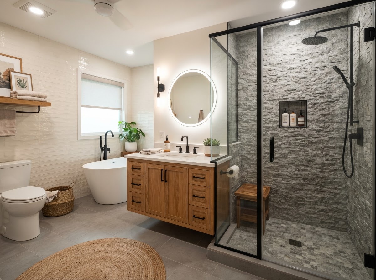Bathroom Remodeling project by ARC Builds KC