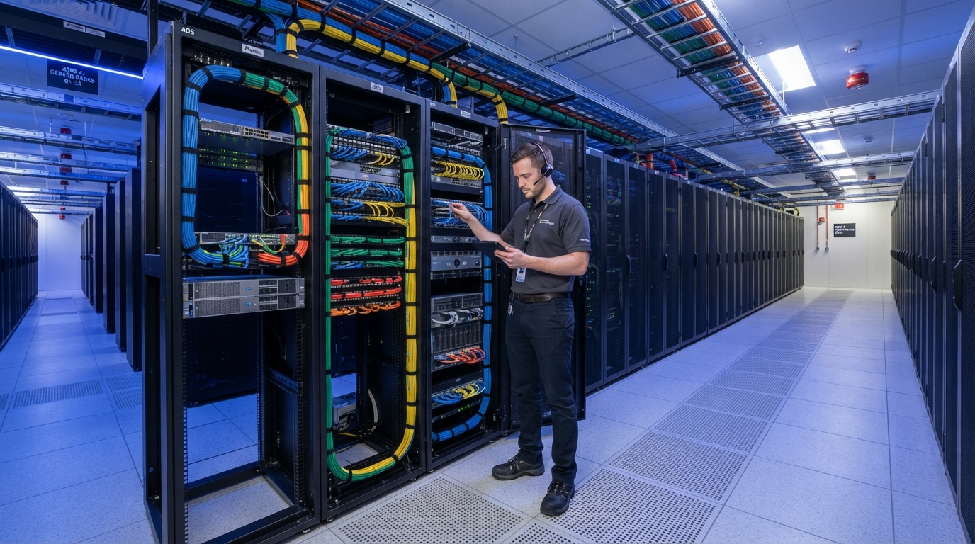 Structured Cabling & Server Room Rack Build