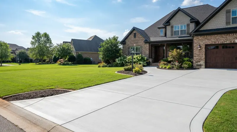 Huntsville Concrete Driveways website preview