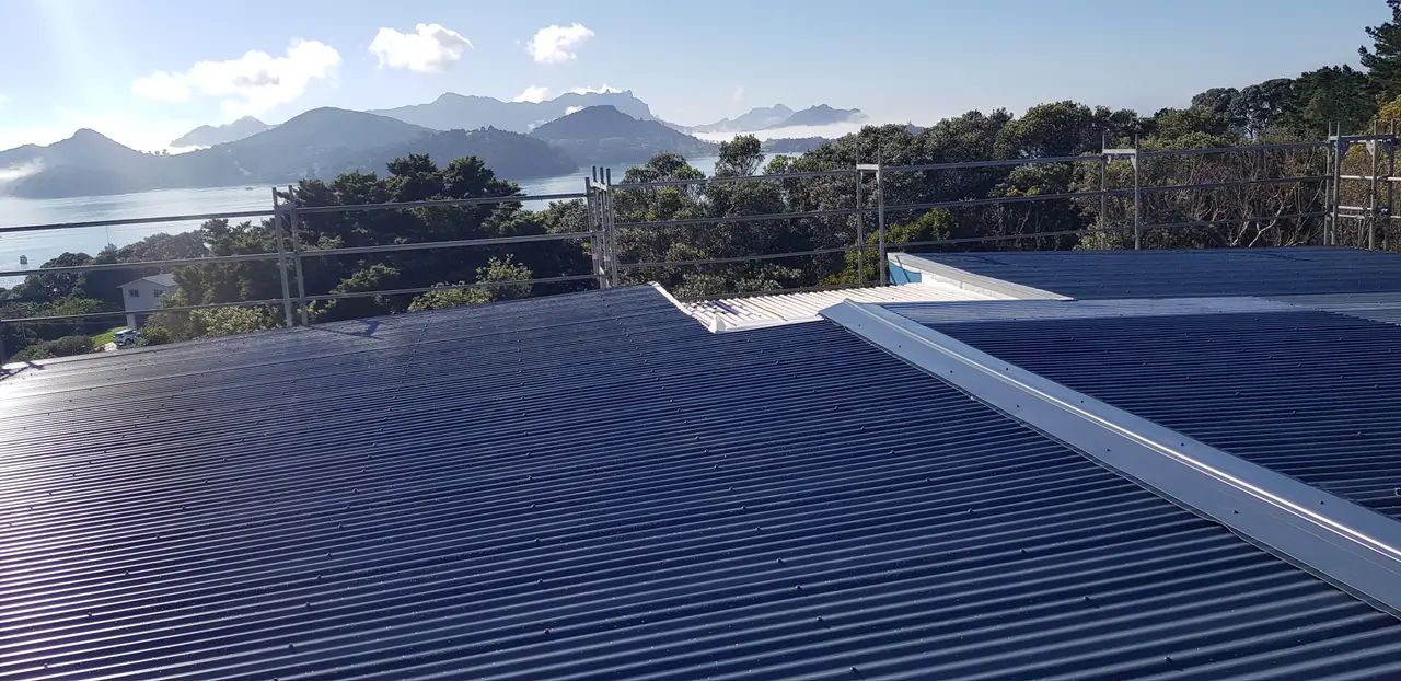 Roofing - Another view of the construct in progress (80% completed).