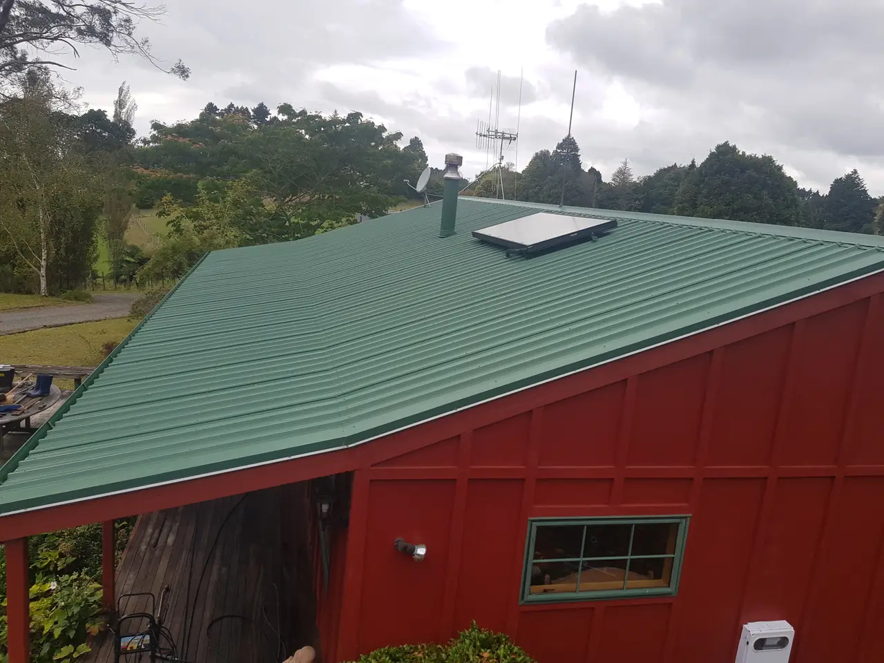 Roofing - Roof restoration finished product.