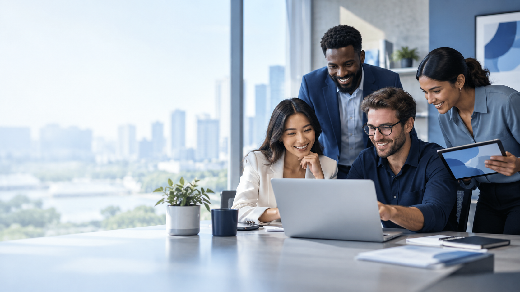 Pinnacle Digital team organizing incoming leads and CRM pipeline opportunities