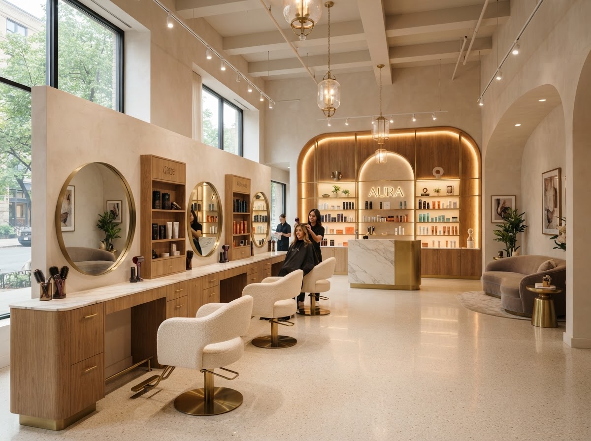 Salon + Spa Design + Build - Foundry & Field Renovation Contractor