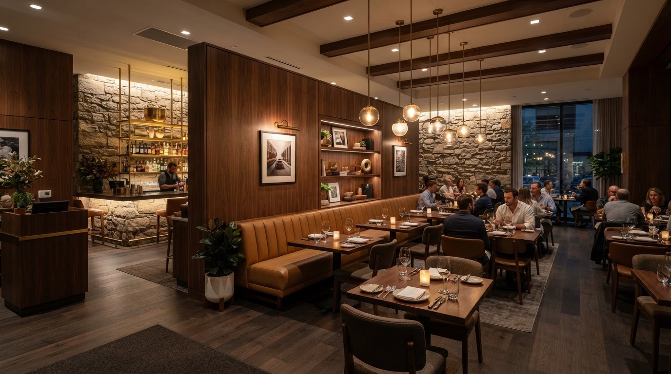 Restaurant Build-Out Design: Creating a Space People Remember - Foundry & Field Renovation Contractor