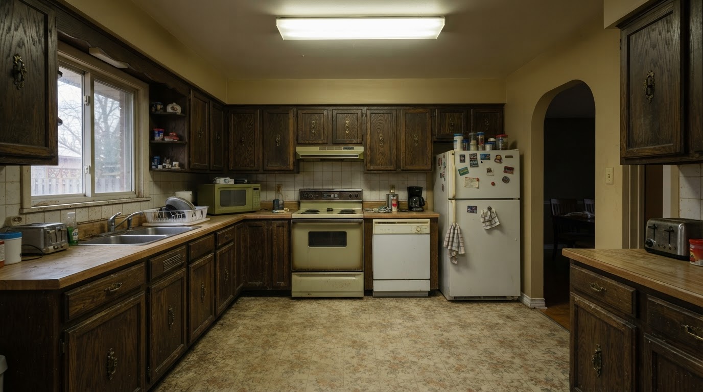 Westport Kitchen Transformation (before) - Foundry & Field Renovation Contractor
