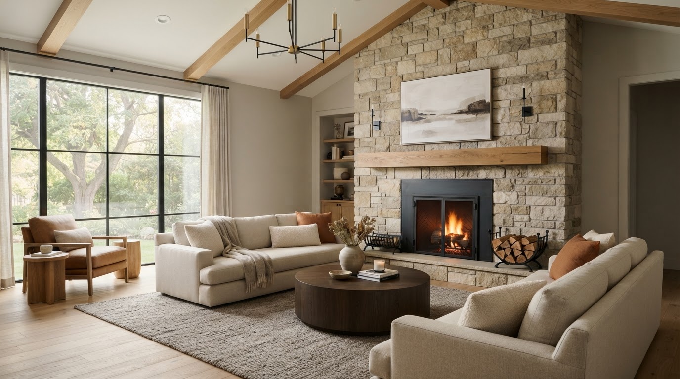 Fireplace Design Ideas: Making the Hearth the Heart of the Room - Foundry & Field Renovation Contractor