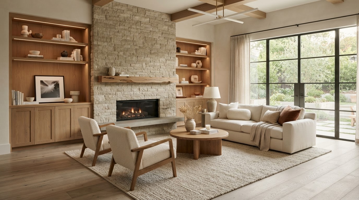 Living Room Remodeling in Greenwich, CT: Designing the Heart of a Fairfield County Home - Foundry & Field Renovation Contractor