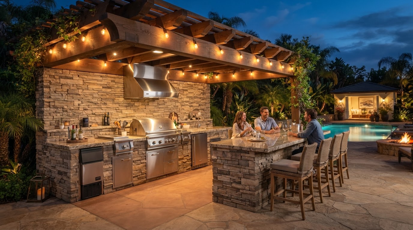 Outdoor Kitchen Design Ideas: Building a Space That Lasts - Foundry & Field Renovation Contractor