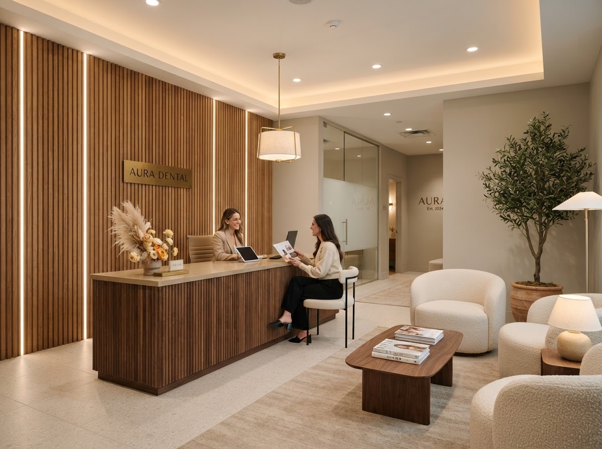 Cosmetic Dentistry Design + Build - Foundry & Field Renovation Contractor