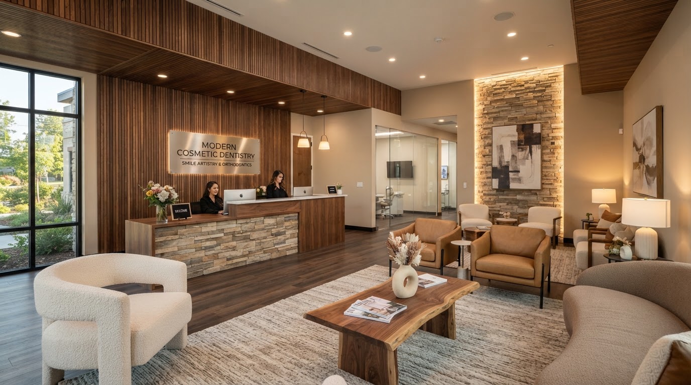 How to Design a Cosmetic Dentistry Office That Puts Patients at Ease - Foundry & Field Renovation Contractor