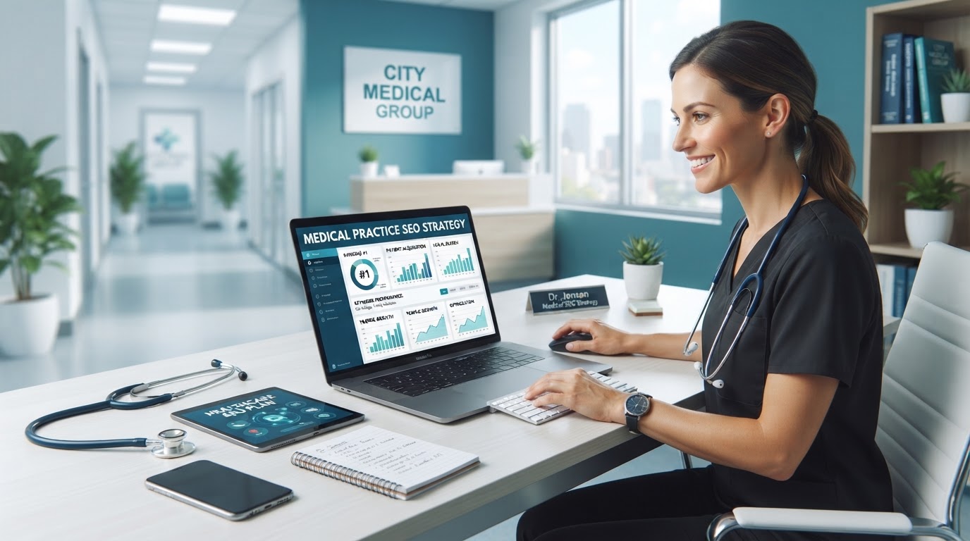 SEO for Medical Practices: A Complete Guide to Ranking Higher on Google — Medical Marketing article on medical marketing and healthcare design