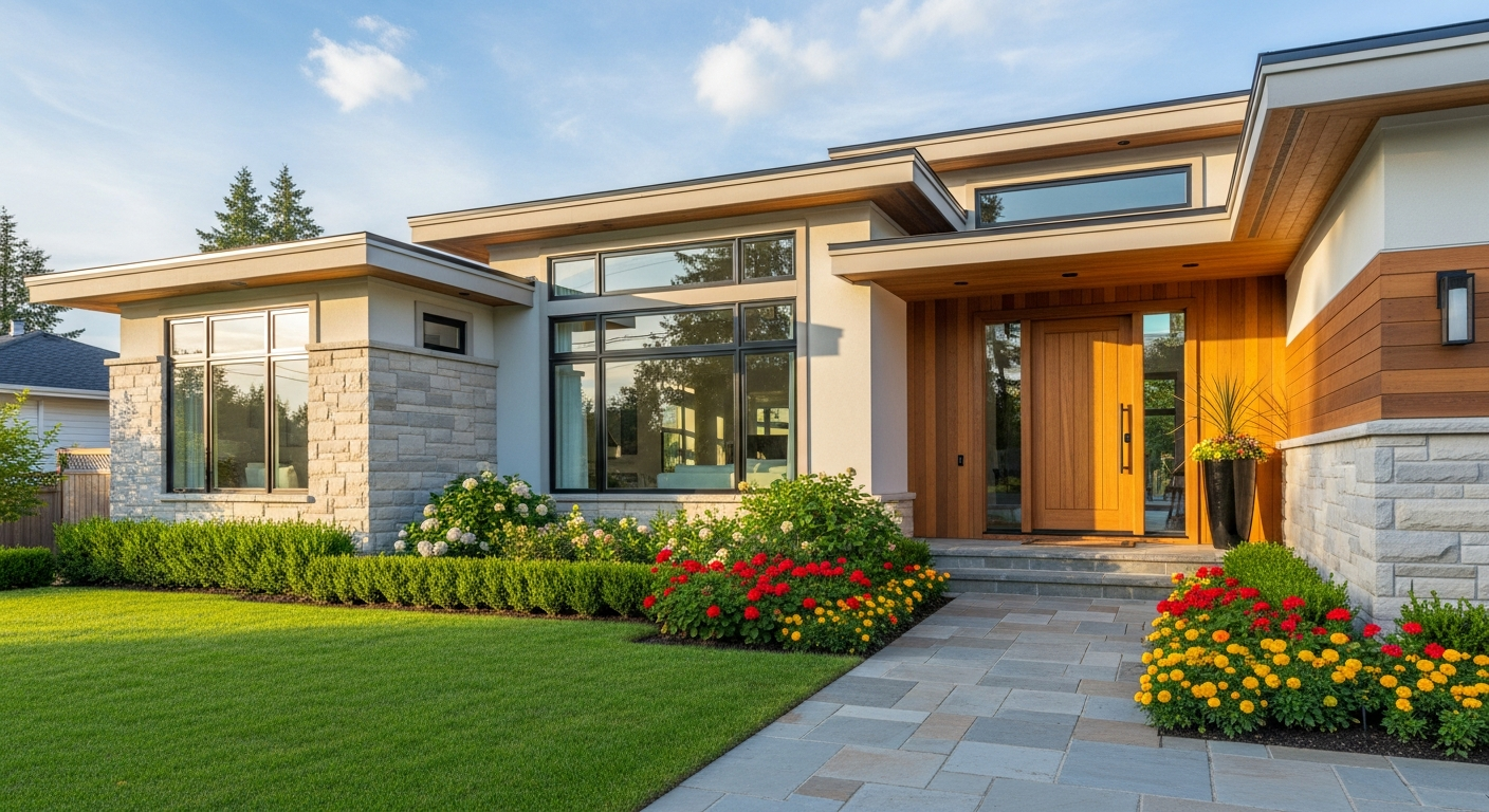 Beautiful home exterior