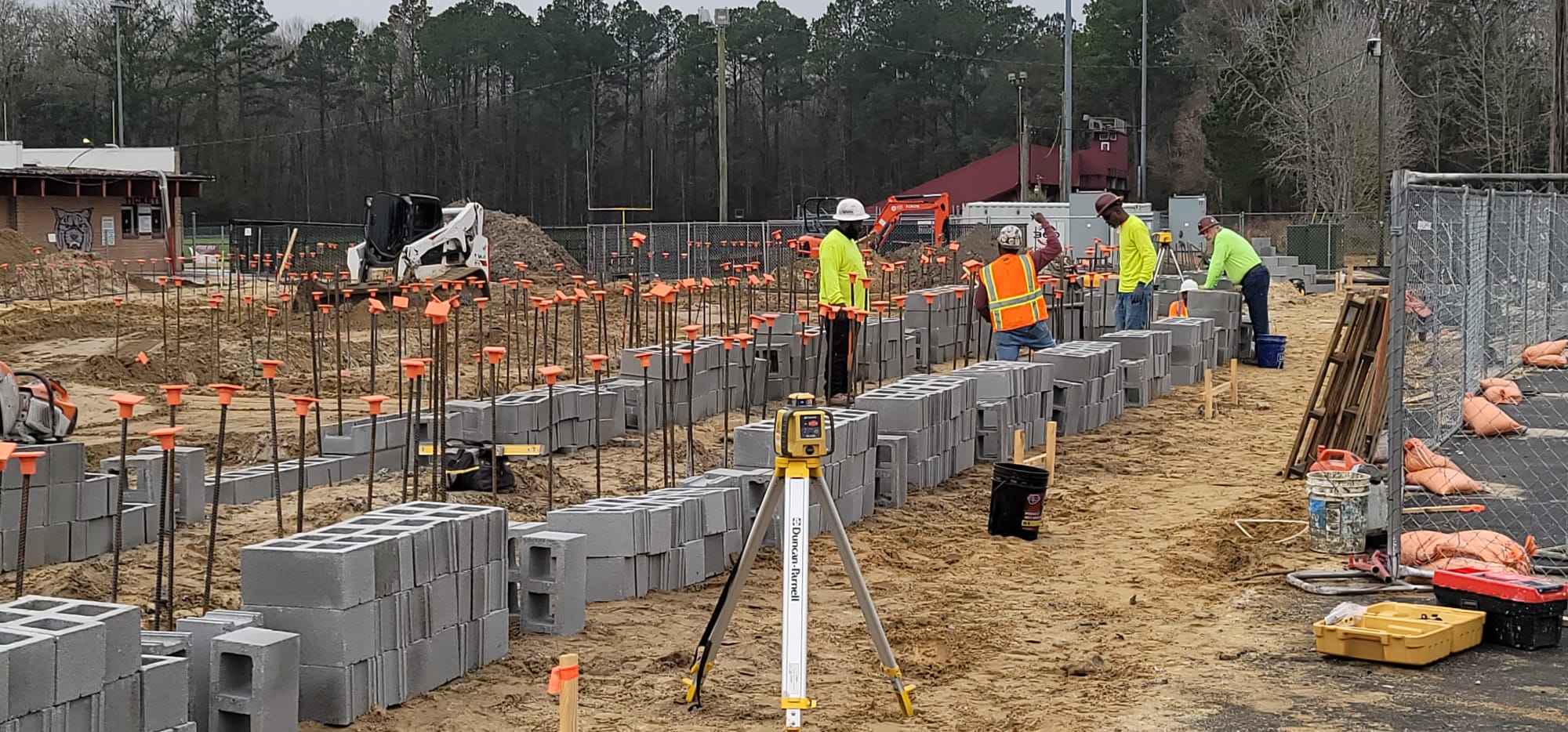 Baptist Hill Middle School Masonry Build photo 2