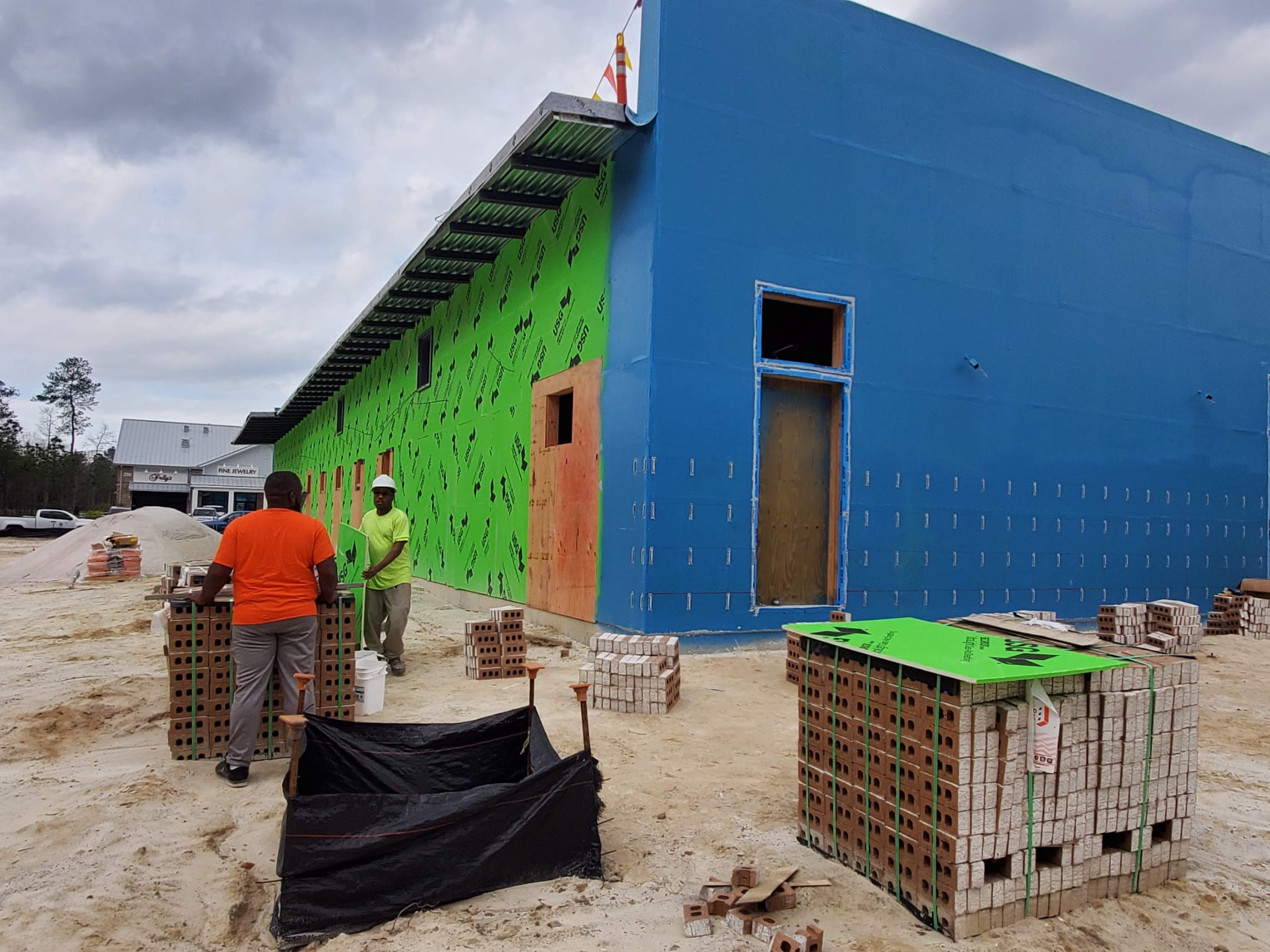 Commercial Retail Center & Office Facade Build photo 2