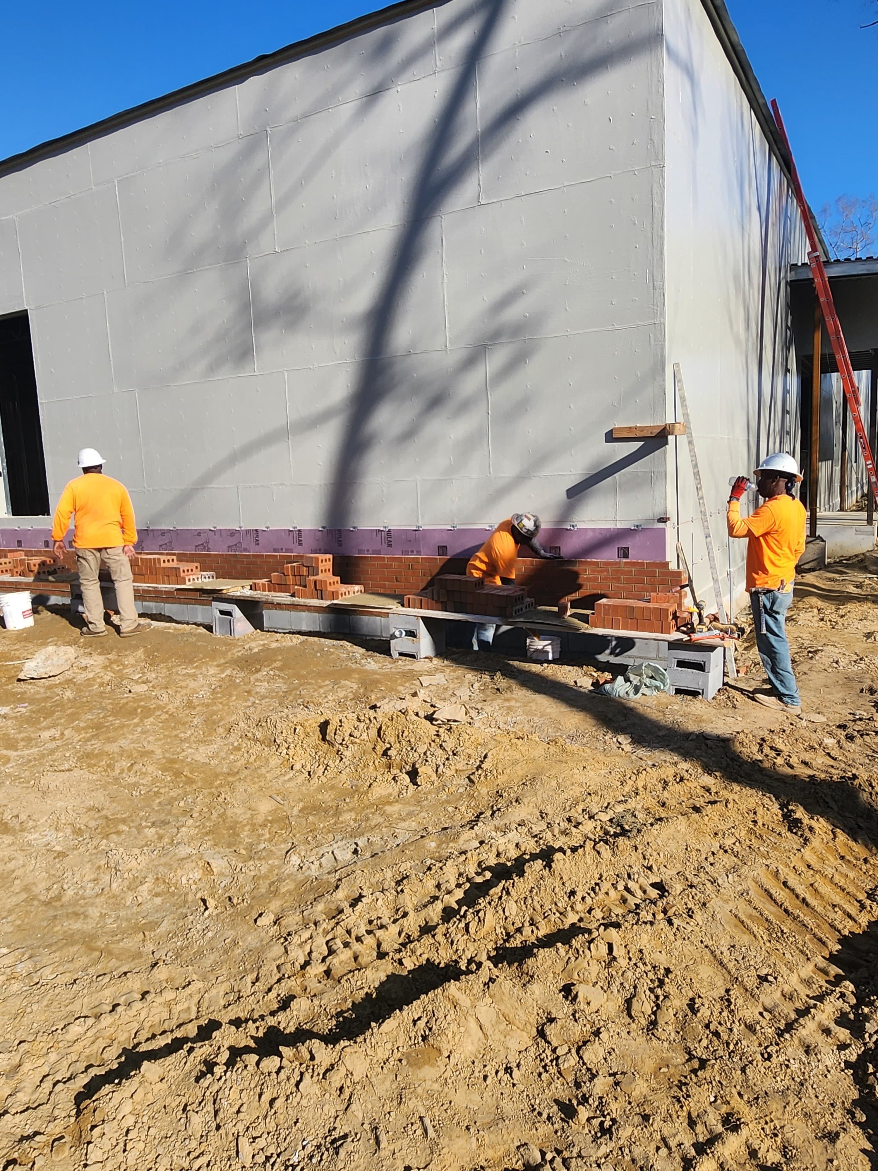 AutoZone Commercial Masonry Build photo 2