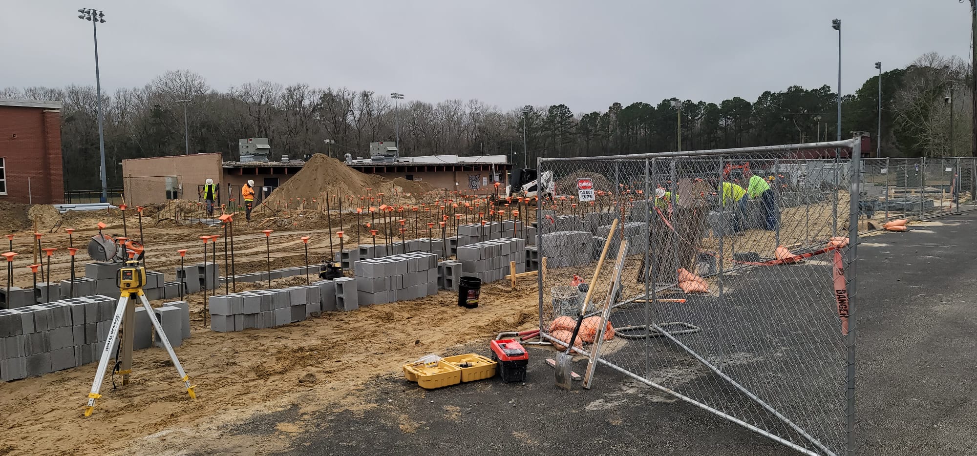 Baptist Hill Middle School Masonry Build photo 5