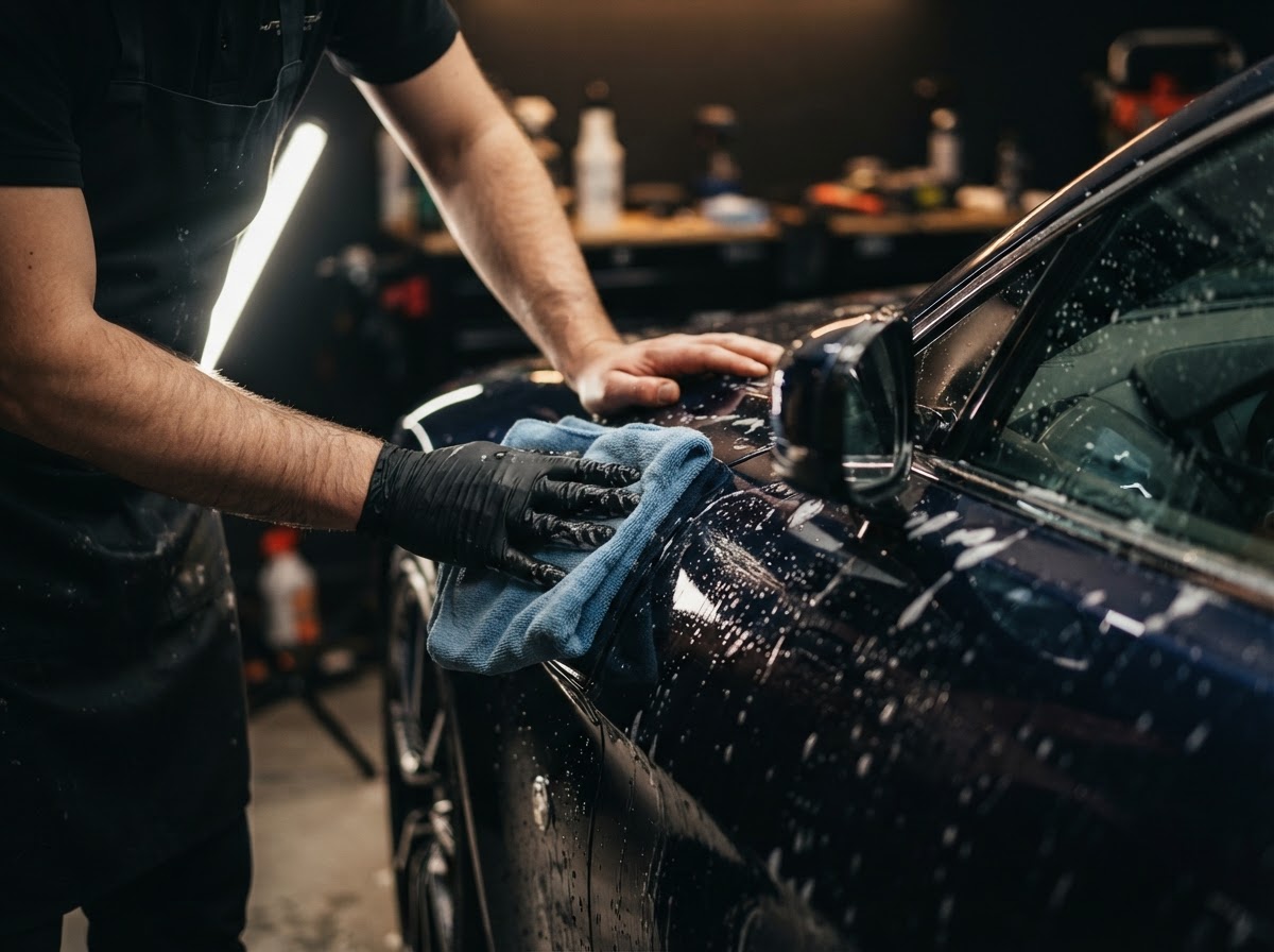 Inspectie - detailing proces stap 2 bij Lux Car Detailing
