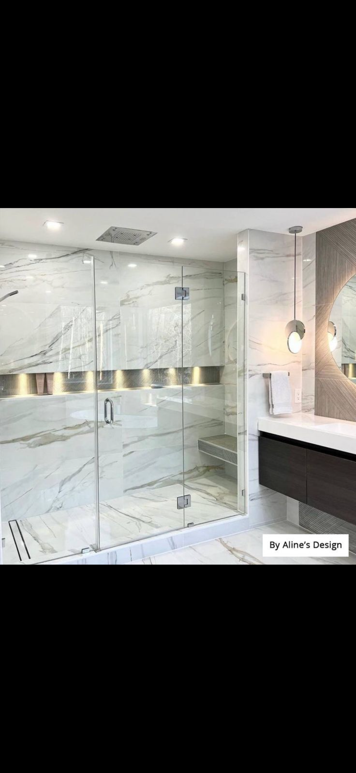 Frameless Shower Renovation