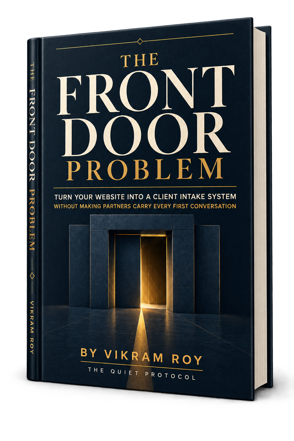 The Front Door Problem book cover by Vikram Roy