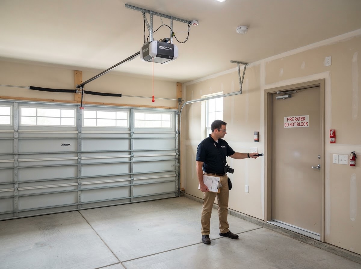 Attached Garages: Separation, Door Operation, and Questions Buyers Overlook