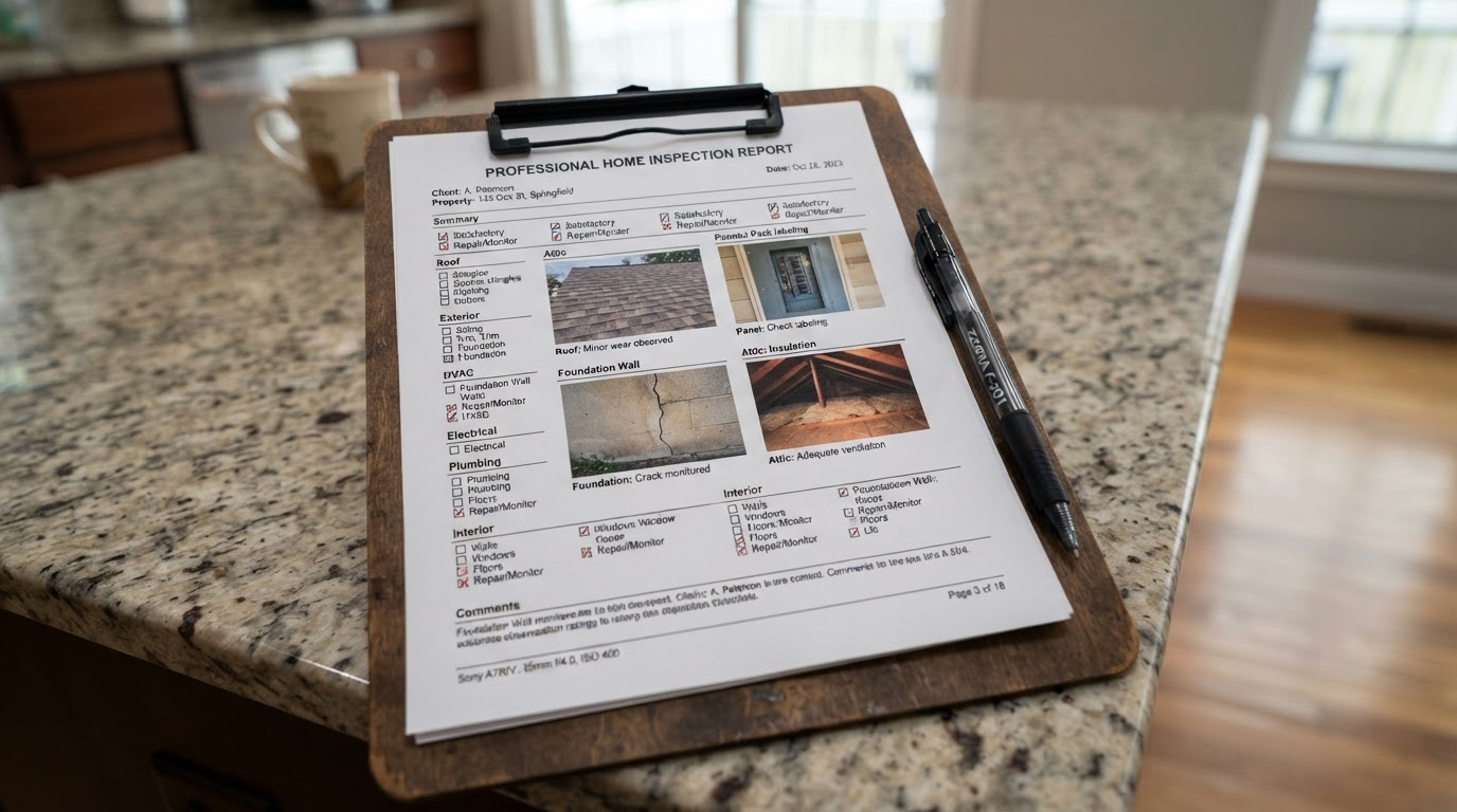 How to Read a Home Inspection Report Before You Buy