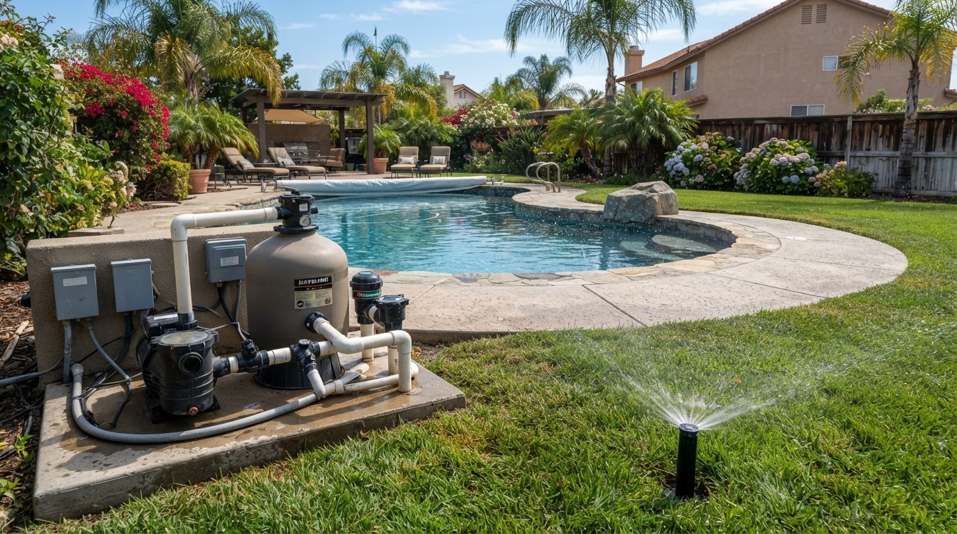 Buying a Home With a Pool and Irrigation System