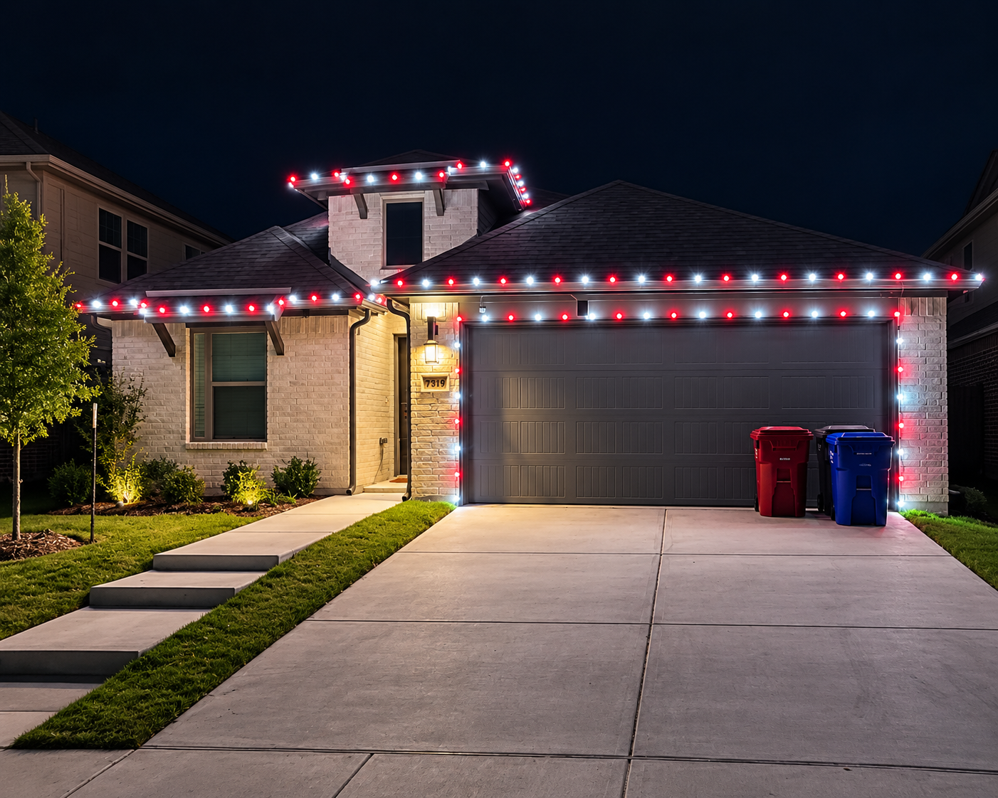 Christmas Lights Installation