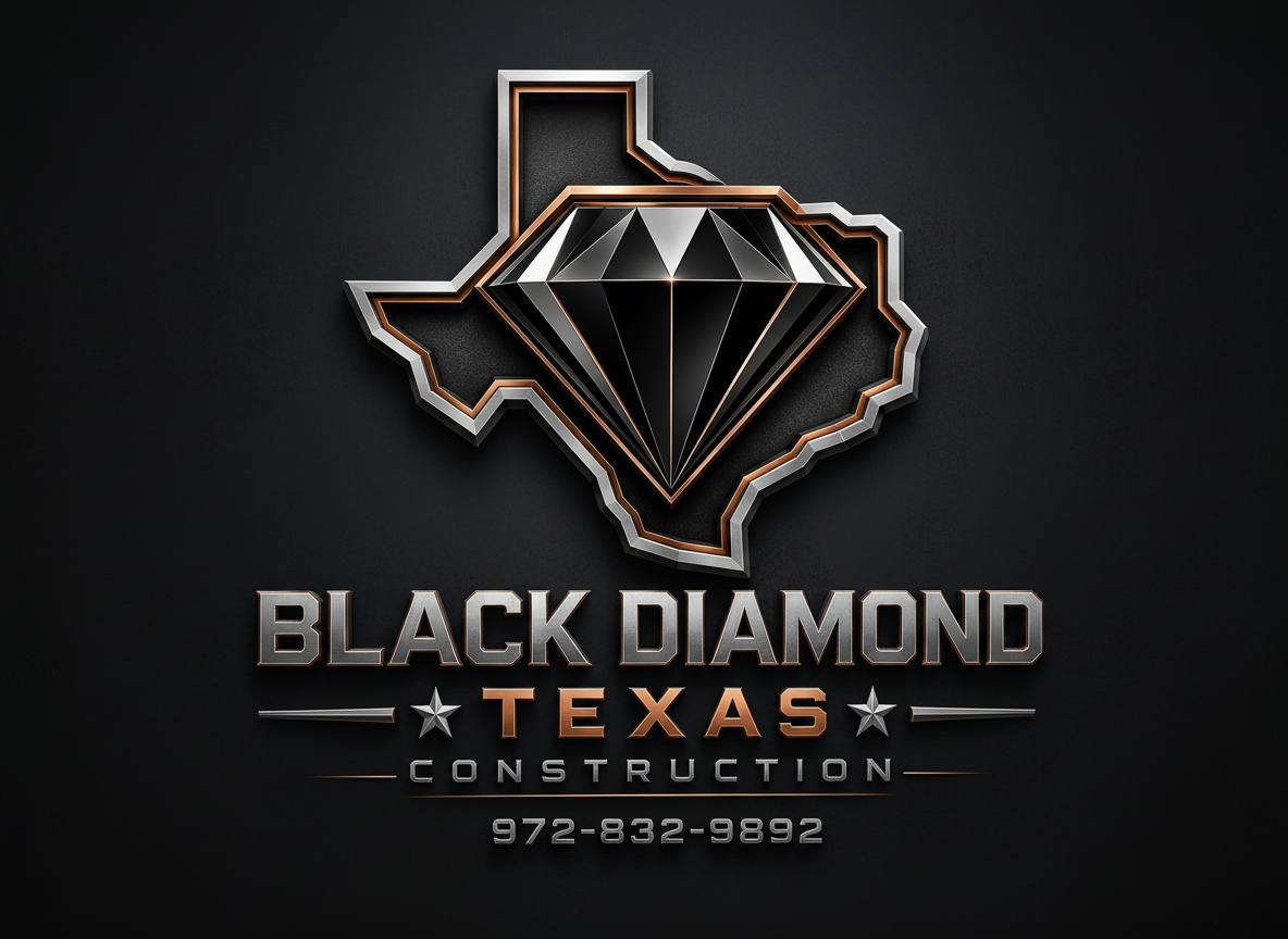 Black Diamond Texas Construction LLC Logo