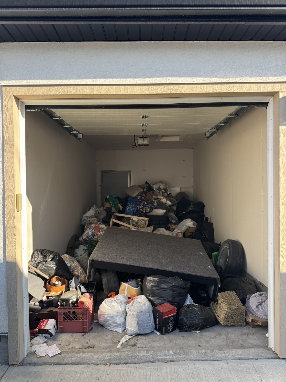Before — Garage Cleanout — Bowness NW
