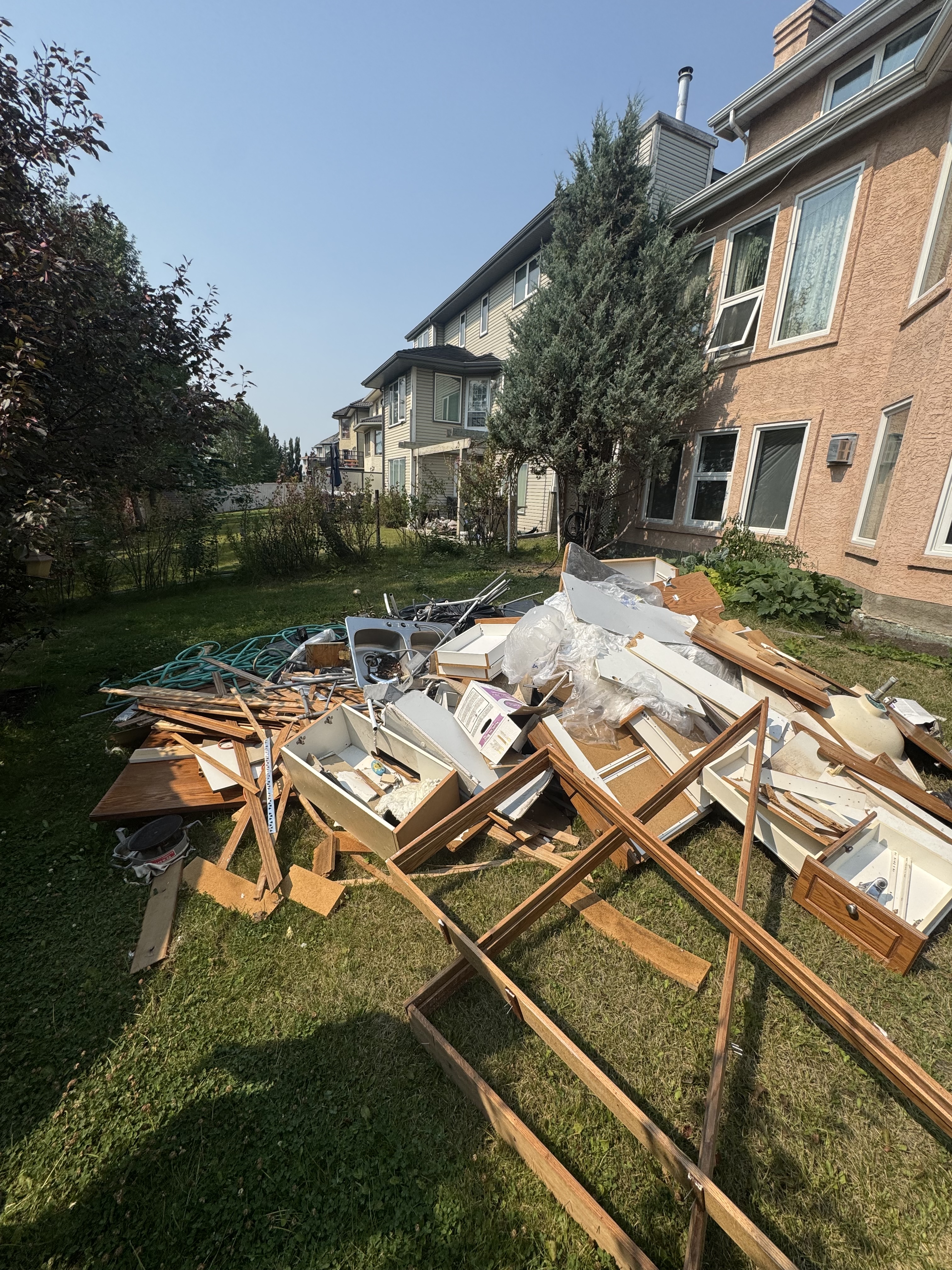 Before — Debris / Reno Cleanout — Hawkwood NW