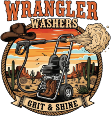 Wrangler Washers Grit and Shine badge