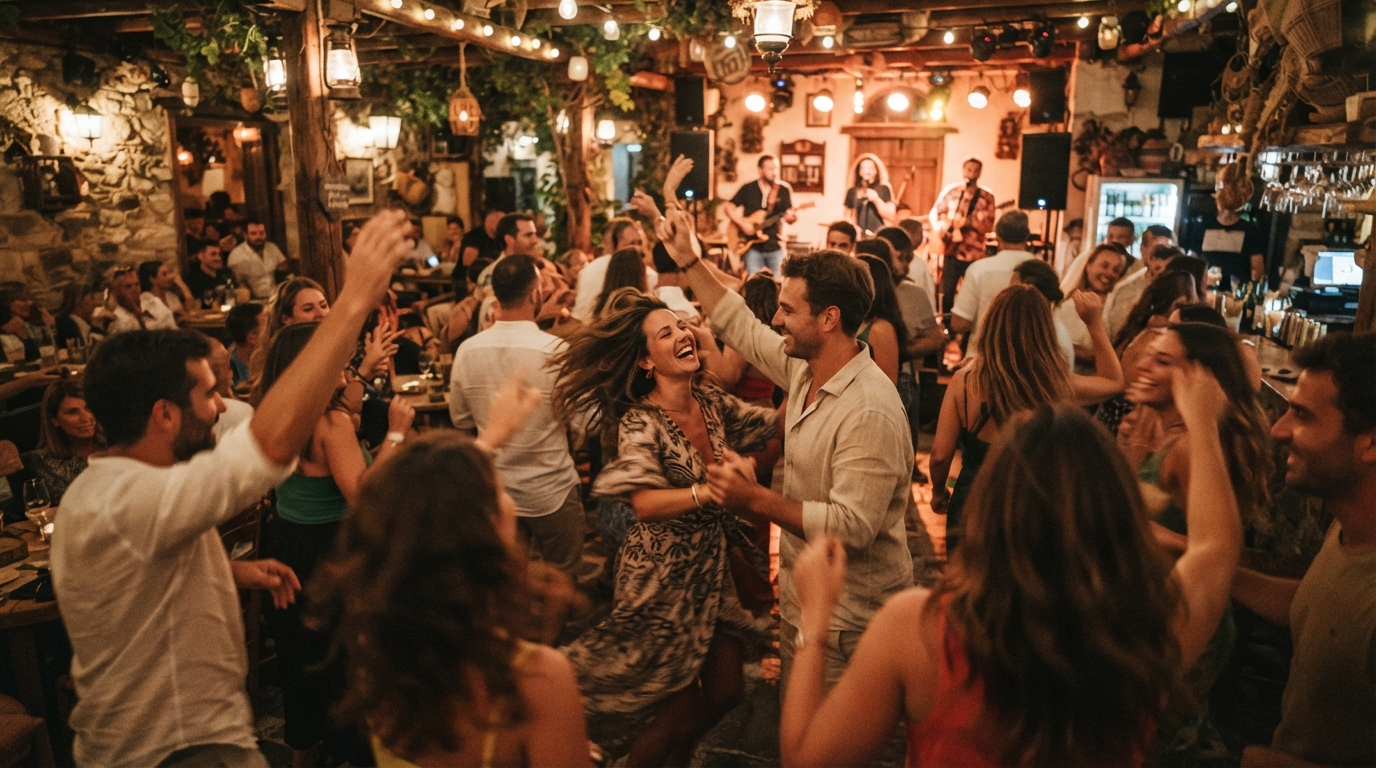Y una noche de baile
