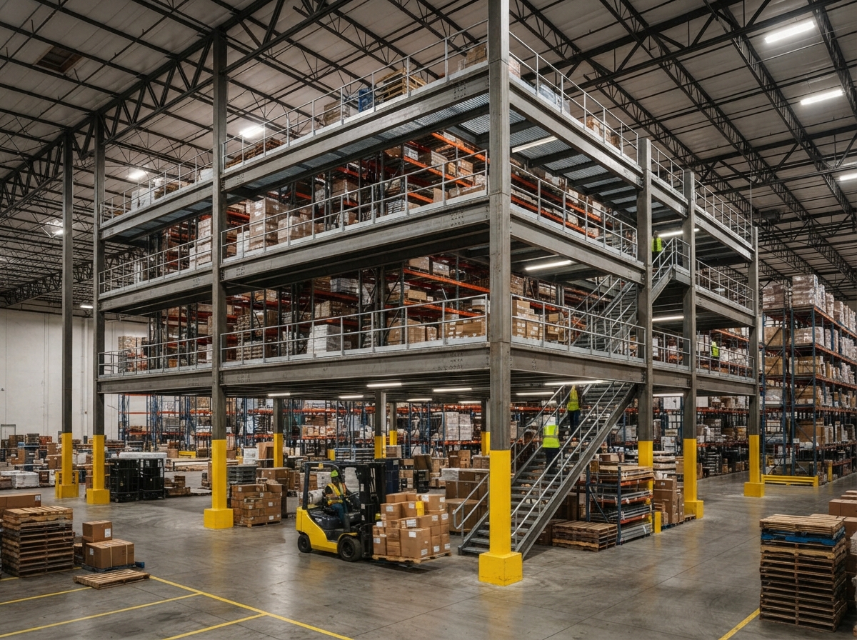 Mezzanine industrielles