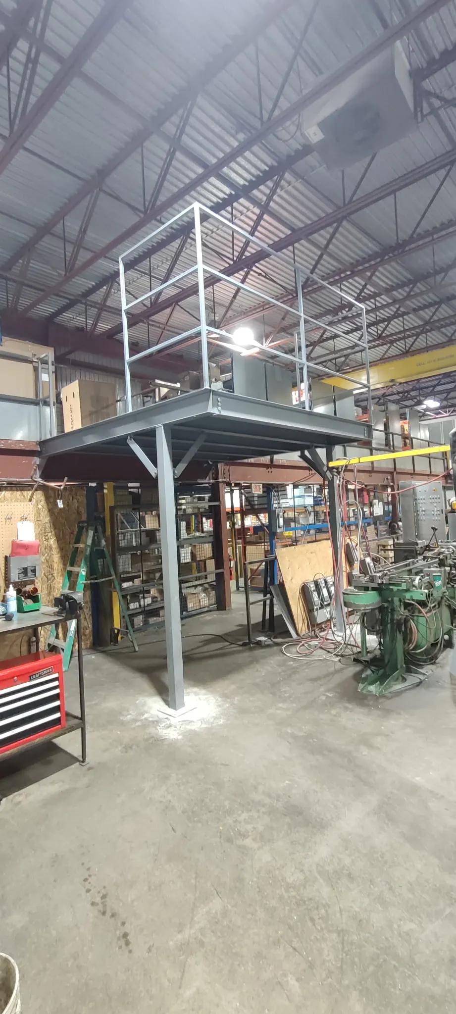 Mezzanine industrielle