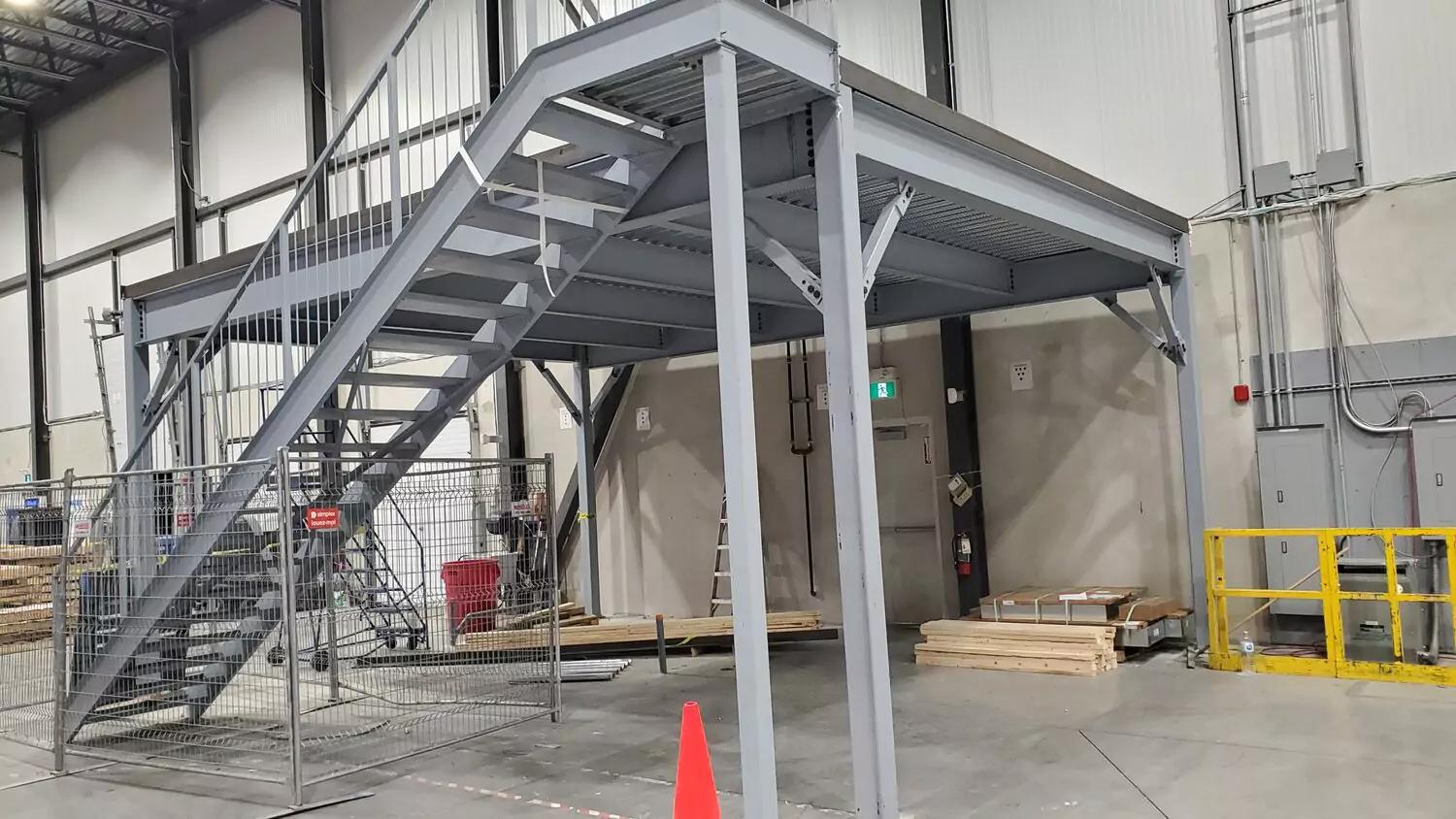 Mezzanine industrielle