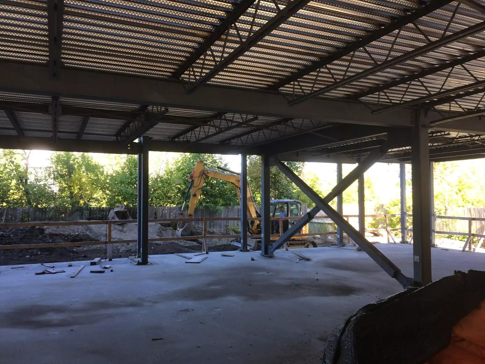 Mezzanine industrielle