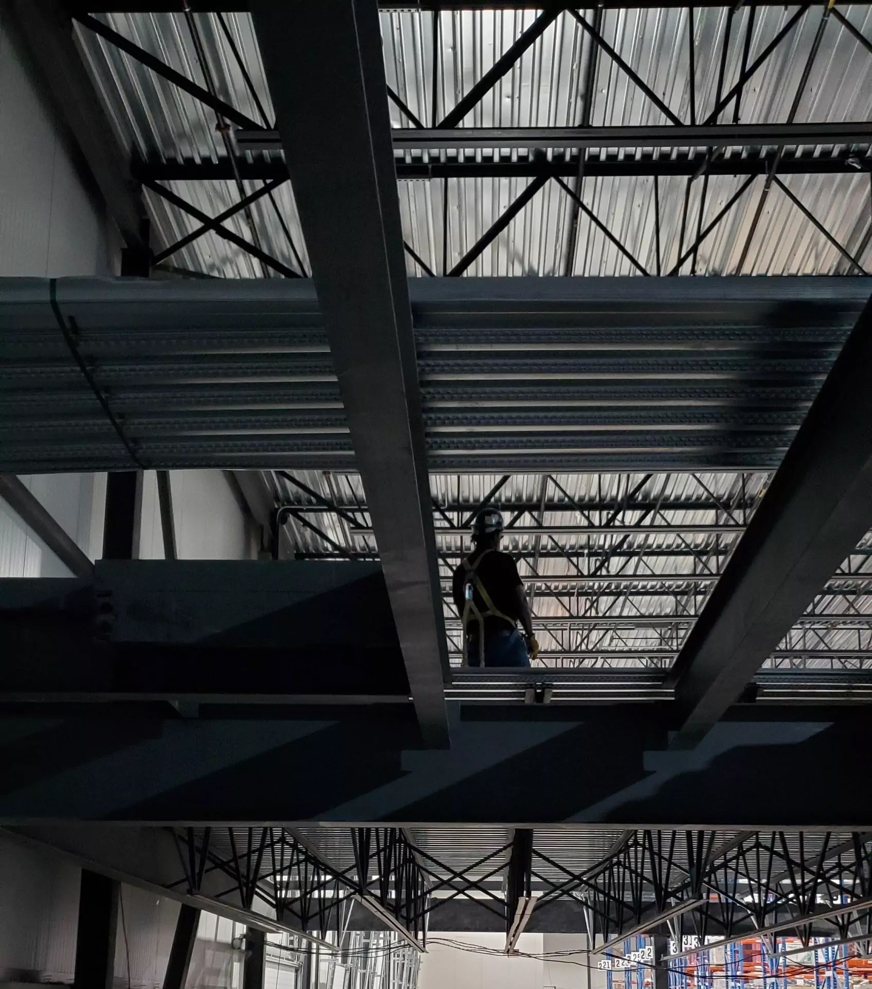 Mezzanine industrielle