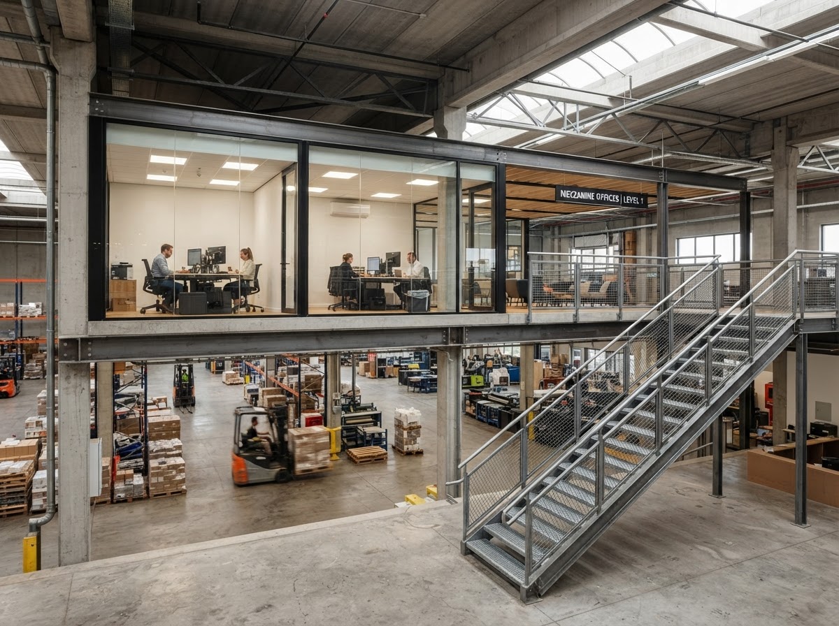 Mezzanine de bureau