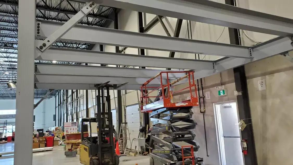 Mezzanine industrielle