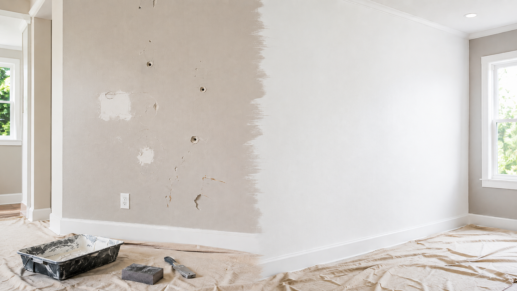 Drywall Patch & Paint