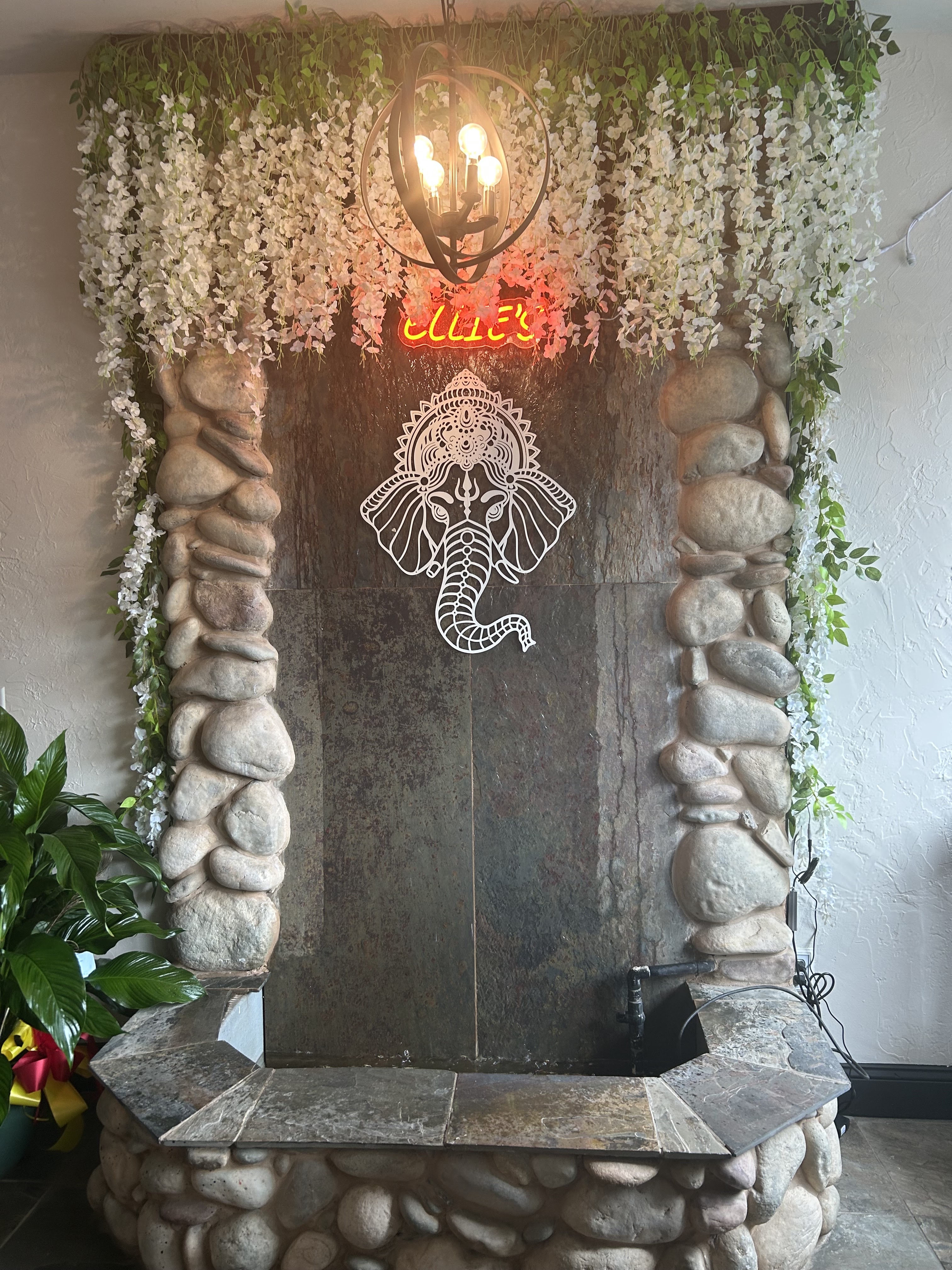 Water Fountain Shrine at Ellie's