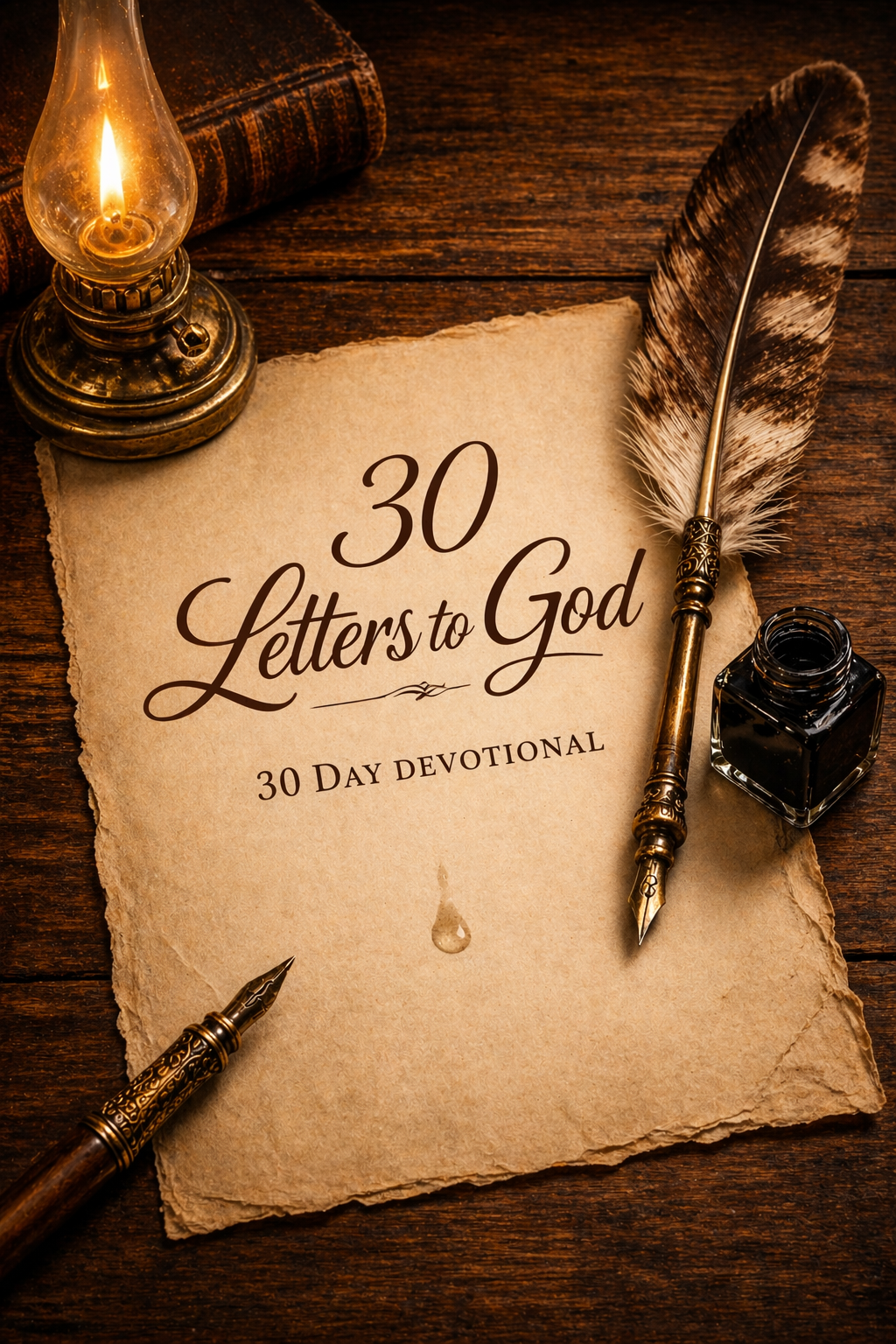 30 Letters To God: A Devotional book cover